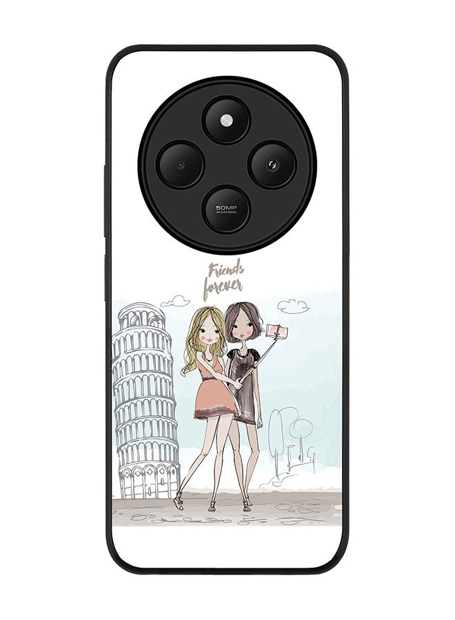 Stylizedd For Xiaomi Poco C75 Case,Slim fit Camera Protection, Shockproof Thin Phone cover - Friends Forever - Image 1