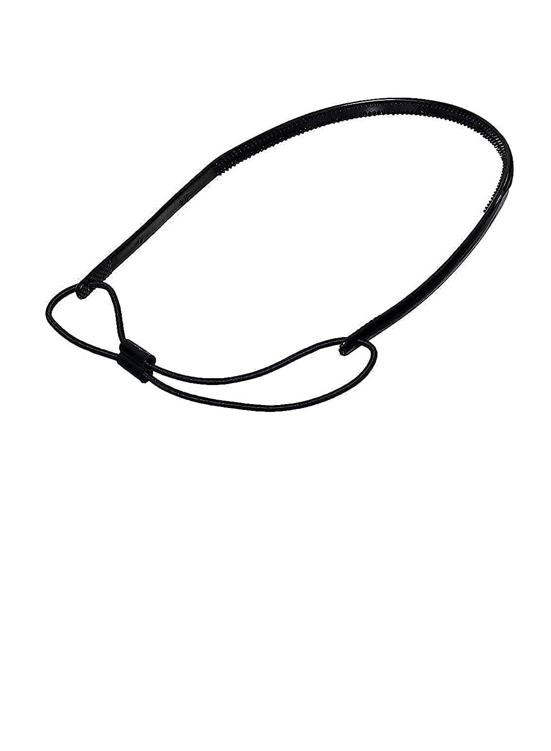 Long hair bows for boys- Black