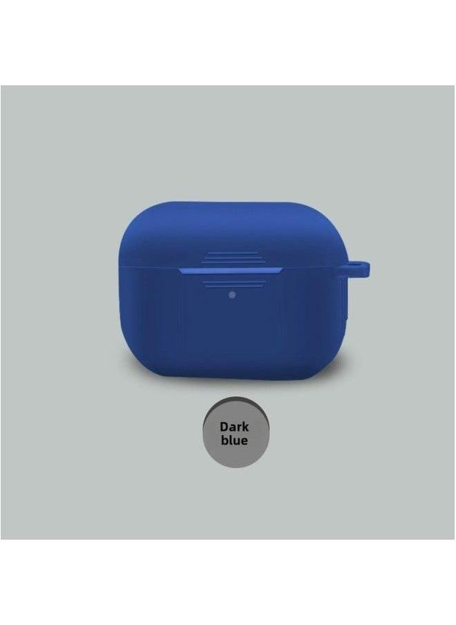 Generic - Protective Case For Airpods Pro Apple Third Generation Airpodspro2 Wireless Headset Silicone Case-Color:654C Dark Blue-Applicable Model:Airpods Pro2 (without Ears, One-piece) - Image 1