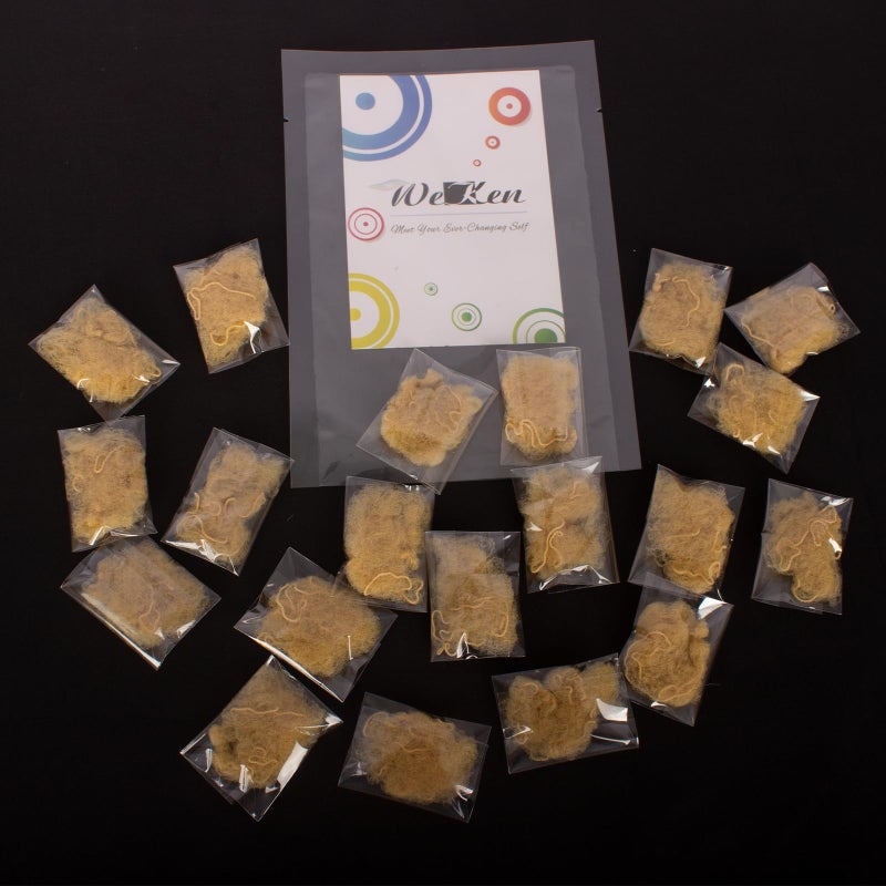 ويكين طقم شبكات للشعر مع حافة مطاطية غير مرئية من 20 قطعة - Image 5