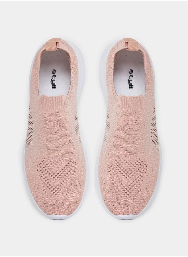 Styli Mesh Slip On Casual Shoes