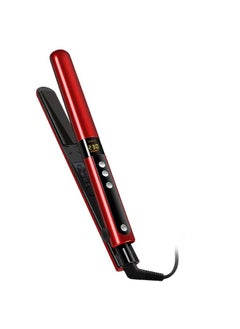 Straight hair splint Straight hair curly dual-purpose LED electric splint does not hurt hair straightening curling iron bangs curling iro