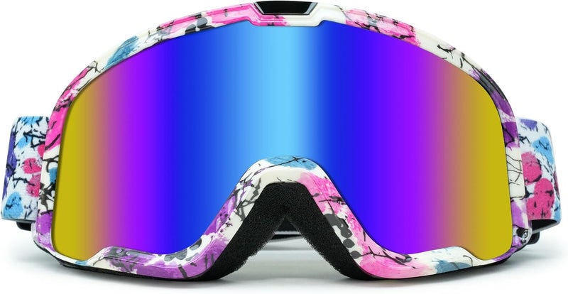 LMAVAG ATV Goggles with Colorful Lens - Image 1