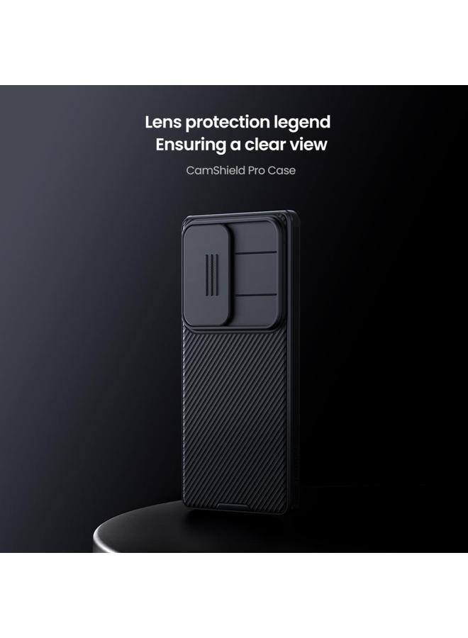 Nillkin Case For Samsung Galaxy S25 Ultra 5G Black Mirror Pro Series Camshield PC Phone Case - Image 5