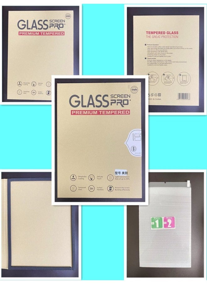Generic - For IPadair11 Tempered Film Pro11 Inch Air13 Inch Apple 2025 9 Generation 10.2 Anti-Fingerprint Film-Color:Frosted Anti-fingerprint Tempered Film + Kraft Paper Packaging-Dimensions:ipad  Pro 13 2024 - Image 1
