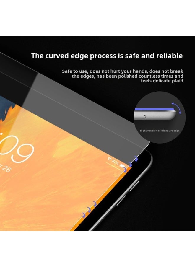Generic - For IPadair11 Tempered Film Pro11 Inch Air13 Inch Apple 2025 9 Generation 10.2 Anti-Fingerprint Film-Color:Frosted Anti-fingerprint Tempered Film + Kraft Paper Packaging-Dimensions:ipad  Pro 13 2024 - Image 1