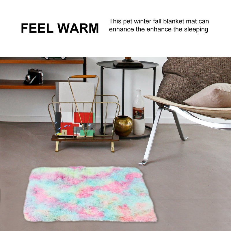 Dog Double Layer Cushion Mat Warm Plush Pet Cat Blanket Pad Pet Supplies - Image 3