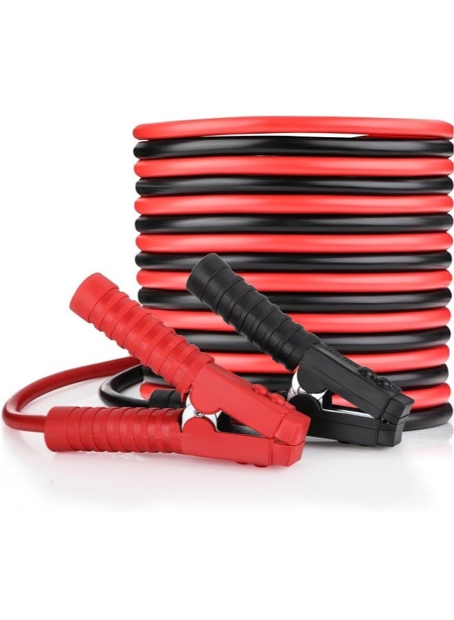 Bukela 5M 3000Amp Jumper Cables for Car Battery Heavy Duty Jumper Cables for Jump Starting Dead or Weak Batteries Emergency Roadside Assistance Works in Every Weather - Image 1