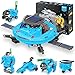 Playsheek STEM Projects for Kids Ages 812 Solar Robot Kit 6in1 Space Toys for 10YearOld Boy Girl Gift Toys Science Kits Christmas Birthday Gifts for 8 9 10 11 12 Year Old Blue - Image 2