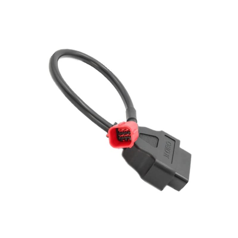 Mapout24 Original Branded obd2 Scanner Cable elm327 Bike Cable OBD Cable Scanner with 6 Month Free Replacement Warranty 6 Pin Coplaer for Yamaha, Suzuki, and Honda Bs6-Bs7 Bikes SMPL036 - Image 2