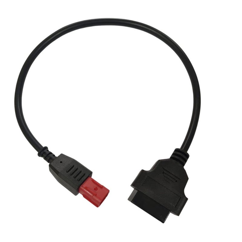Mapout24 Original Branded obd2 Scanner Cable elm327 Bike Cable OBD Cable Scanner with 6 Month Free Replacement Warranty 6 Pin Coplaer for Yamaha, Suzuki, and Honda Bs6-Bs7 Bikes SMPL036 - Image 1