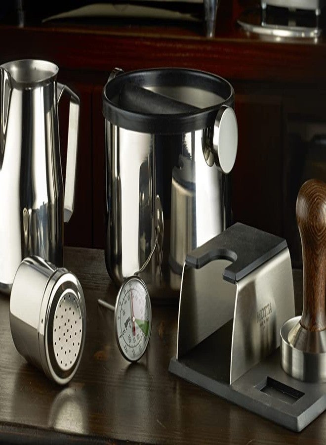 Motta Metallurgica Motta Europa Professional Stainless Steel Frothing Pitcher, 50-Oz - Image 2