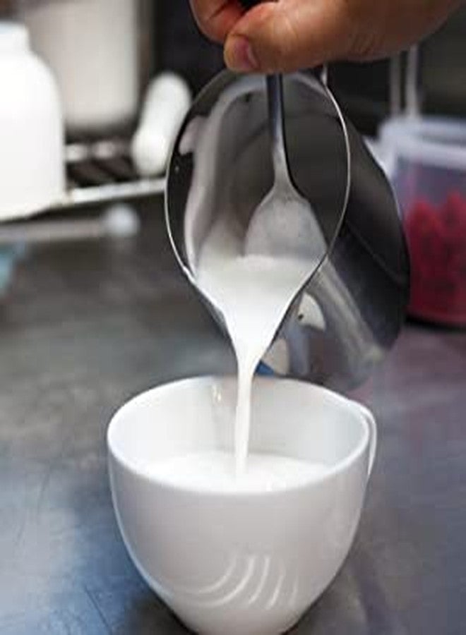 Motta Metallurgica Motta Europa Professional Stainless Steel Frothing Pitcher, 50-Oz - Image 4