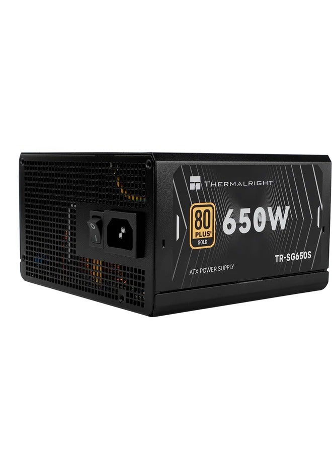 Thermalright POWER SUPPLY HERMALRIGHT TR-SG650S 650W 80+ Gold NON modular ATX 3.1 BLACK - Image 4
