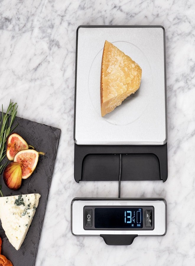 OXO Good Grips Stainless Steel Food Scale with Pull-Out Display, 11-Pound NEWER VERSION AVAILABLE - Image 3