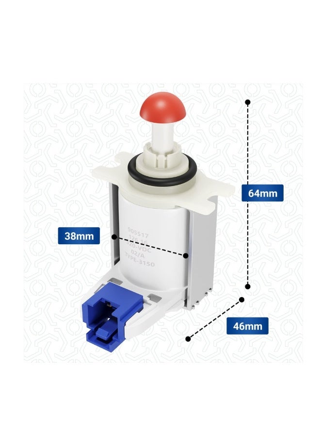 Heat Exchanger Outlet Valve Protection Foil Compatible with Bosch Dishwasher 00631199 Water Pocket Lower Dishwasher Valve - Image 3