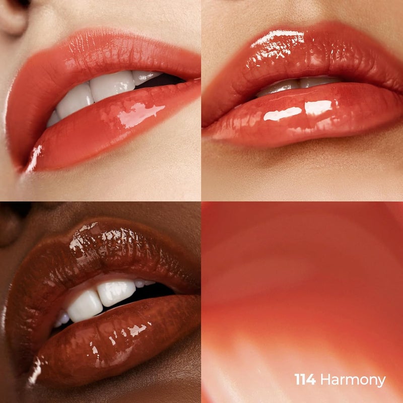 Fruity Glam Lip Tint Mini, 1.9g/0.07oz, Glowing Lip Stain with Wide Color Spectrum, Hydrating & Lightweight Texture, Long-Lasting Bold Stain, Non-Sticky, Vegan, K-Beauty (#114 Harmony) - Image 3