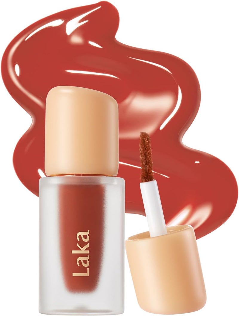 Fruity Glam Lip Tint Mini, 1.9g/0.07oz, Glowing Lip Stain with Wide Color Spectrum, Hydrating & Lightweight Texture, Long-Lasting Bold Stain, Non-Sticky, Vegan, K-Beauty (#114 Harmony) - Image 1