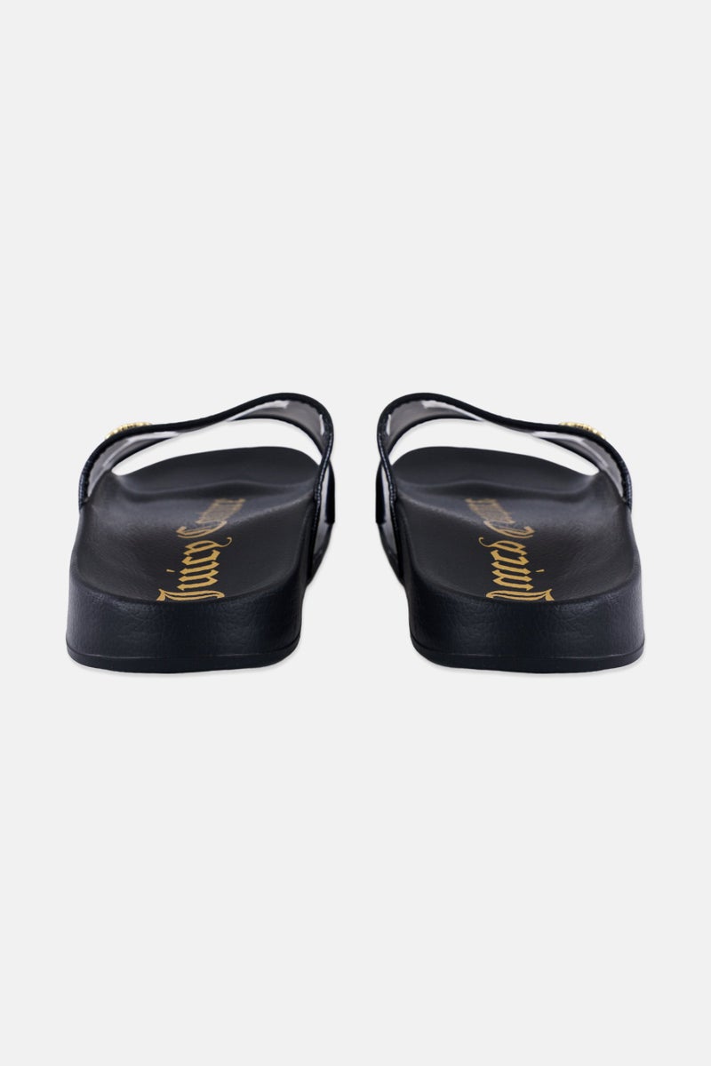 Juicy Couture صنادل ويندوز للنساء، سوداء - Image 2