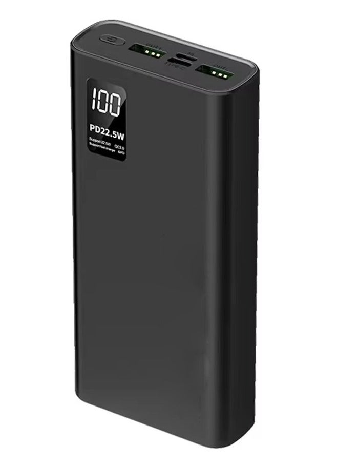 Univer Tang 10000 mAh Power Bank -PD 22.5W Bidirectional Fast Charging- High-Speed Portable Charger with Built in Cables - Smart Digital Display - High-Capacity Battery Pack for iPhone 16/15/14 Series, Samsung, Huawei, Xiaomi, Redmi, Vivo, Oppo, iPad, Apple Watch and More 