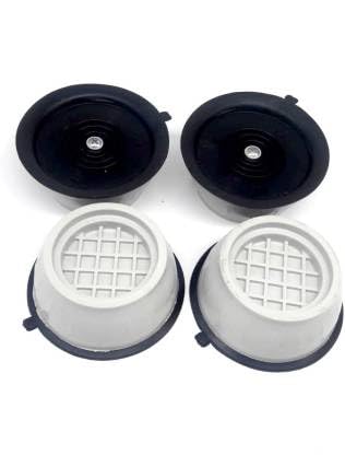R H LIFESTYLE R H LIFESTYLE Washing Machine Stand Non Vibration Pads for Washing Machine Washer Dryer and Fridge with Suction Cup Anti Walk Feet Pads Shock Absorber for Furnitures for Home Pack of 4  - Image 2