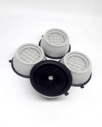 R H LIFESTYLE R H LIFESTYLE Washing Machine Stand Non Vibration Pads for Washing Machine Washer Dryer and Fridge with Suction Cup Anti Walk Feet Pads Shock Absorber for Furnitures for Home Pack of 4  - Image 3