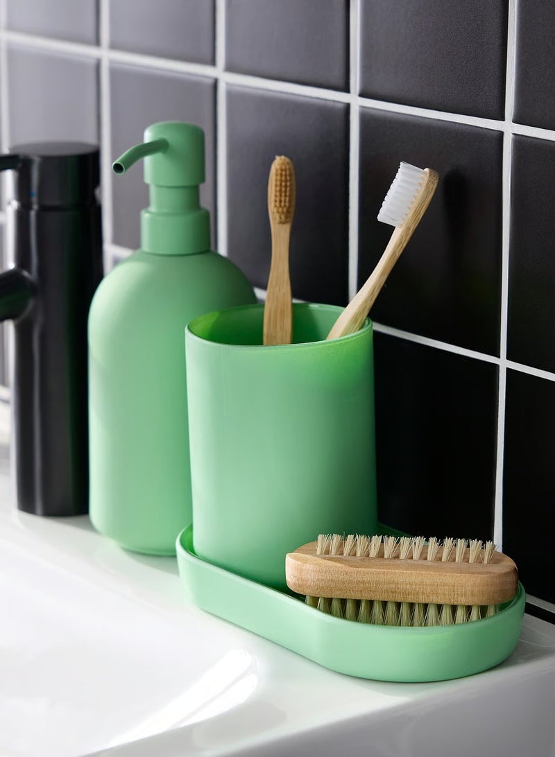 3-Piece Bathroom Set – Light Green | Modern Sleek Design - Image 3