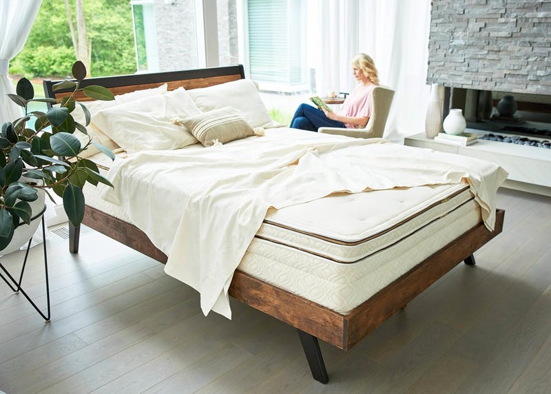 Naturepedic Organic Luxury California King Sheet Set  4 Piece Soft Sheets for California King Size Bed  Comfy Breathable  Fitted Bed Sheet  400 Thread Count Organic Cotton Sheet Set - Image 4