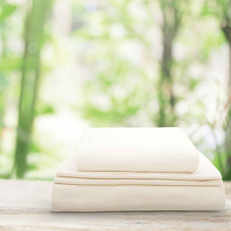 Naturepedic Organic Luxury California King Sheet Set  4 Piece Soft Sheets for California King Size Bed  Comfy Breathable  Fitted Bed Sheet  400 Thread Count Organic Cotton Sheet Set - Image 5