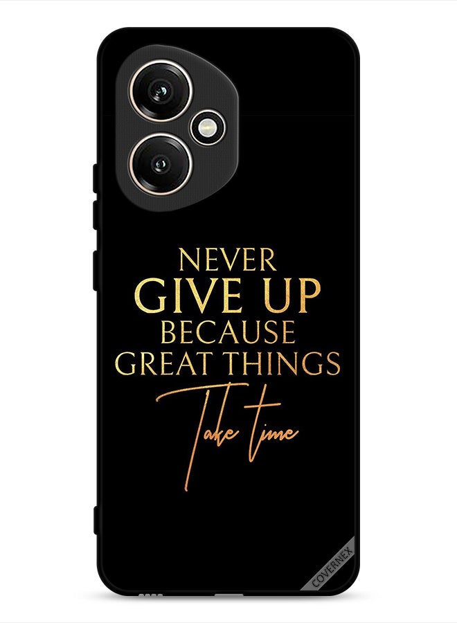 Covernex Honor 400 Protective Case Cover Never Give Up Because Great Things Take Time - Image 1