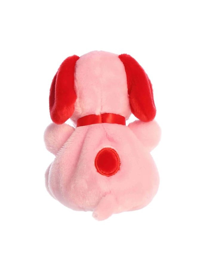 AURORA ® Adorable Peanuts® Snoopy Palm Pals™ Stuffed Animal - Officially Licensed Toys for All Snoopy Fans - Nostalgic Gift for Adults and Valentine's Day - Red & Pink 5 Inches - Image 4