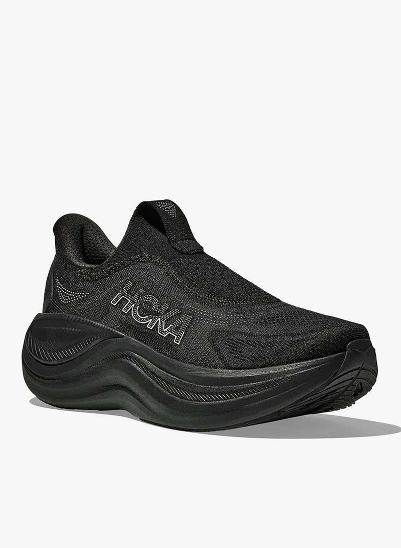 Hoka BLACK / BLACK Skyward Laceless for Women | Best Price UAE