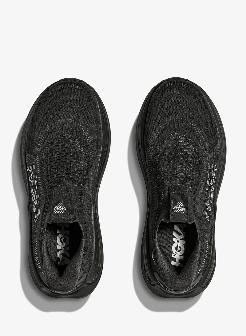 Hoka BLACK / BLACK Skyward Laceless for Women | Best Price UAE
