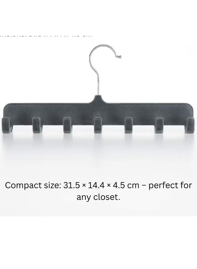 Rayen “Rayen Spanish Belt Hanger – Holds 14 Belts, Dark Grey, Organize Belts & Accessories Easily” - Image 2