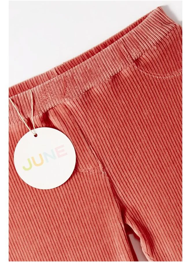 جون June Baby Girl Corduroy Tight Powder