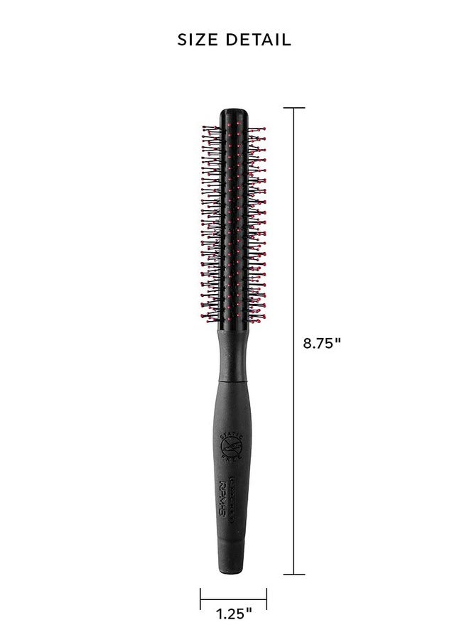 Cricket Static Free Rpm 8 Row Round Hair Brush For Curling Blow Drying Styling All Hair Types  - Image 4