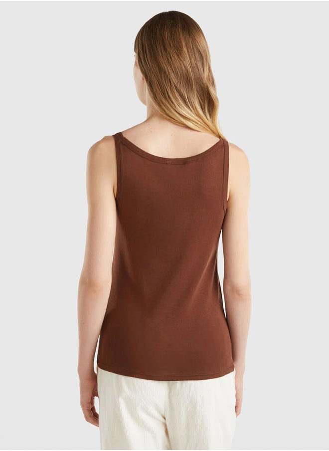 Benetton - Air Force tank top - Image 1