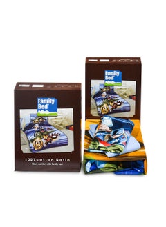 Family Bed Kids Steak  Bed sheet 3 pieces size 120 x 200 cm Model 140 from Family Bed  - Image 3