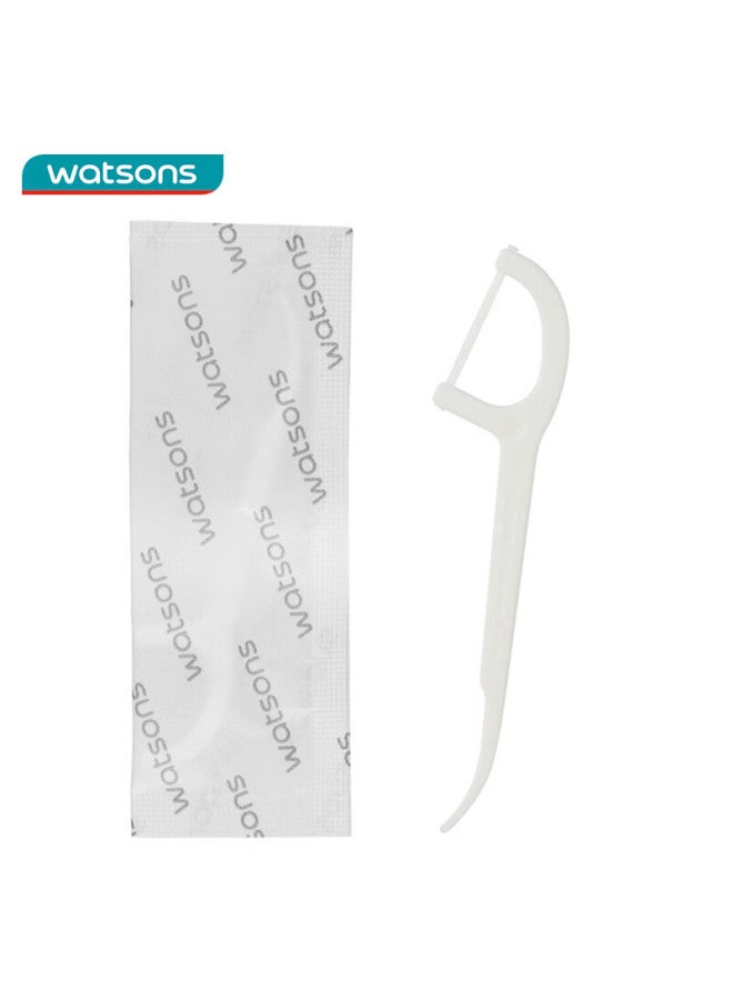 Watsons Flat Dental Floss Picks, 50 Pieces X 6 Boxes, Classic Strong Floss Picks For Adults - Image 5