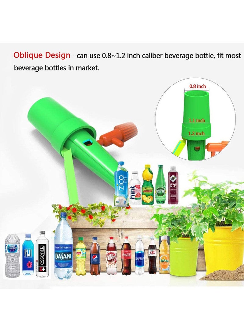 SYOSI - Plant Watering Devices Drip Irrigation Self Spikes with Anti tilt Bracket Valve Control Switch Slow Release Vacation Plants System 12 Pack - Image 1