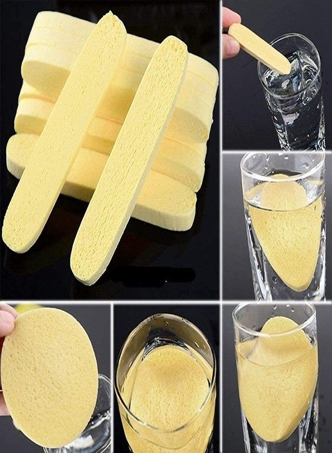 LIVESRD Face Cleaning Washing Sponge Puff Stick Pad | Make up Blender | Skin Care Facial (Multicolor, Package content 24 pcs)) - Image 5