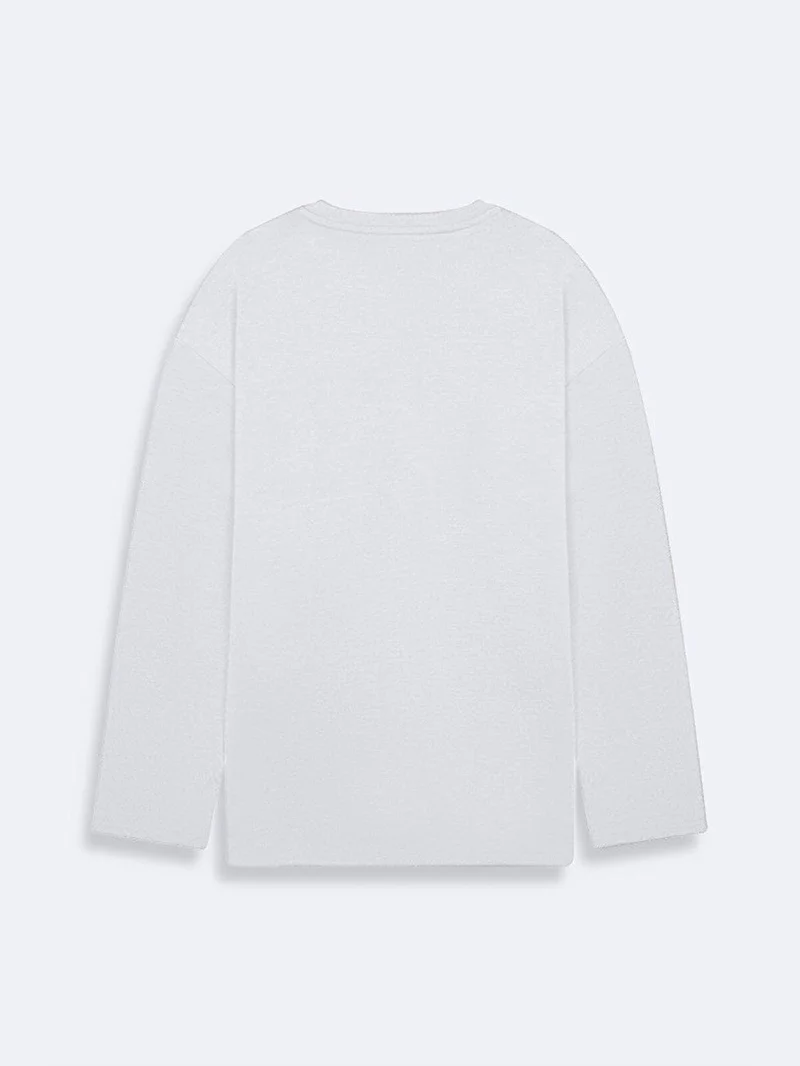 ال تي بي White Sweatshirt