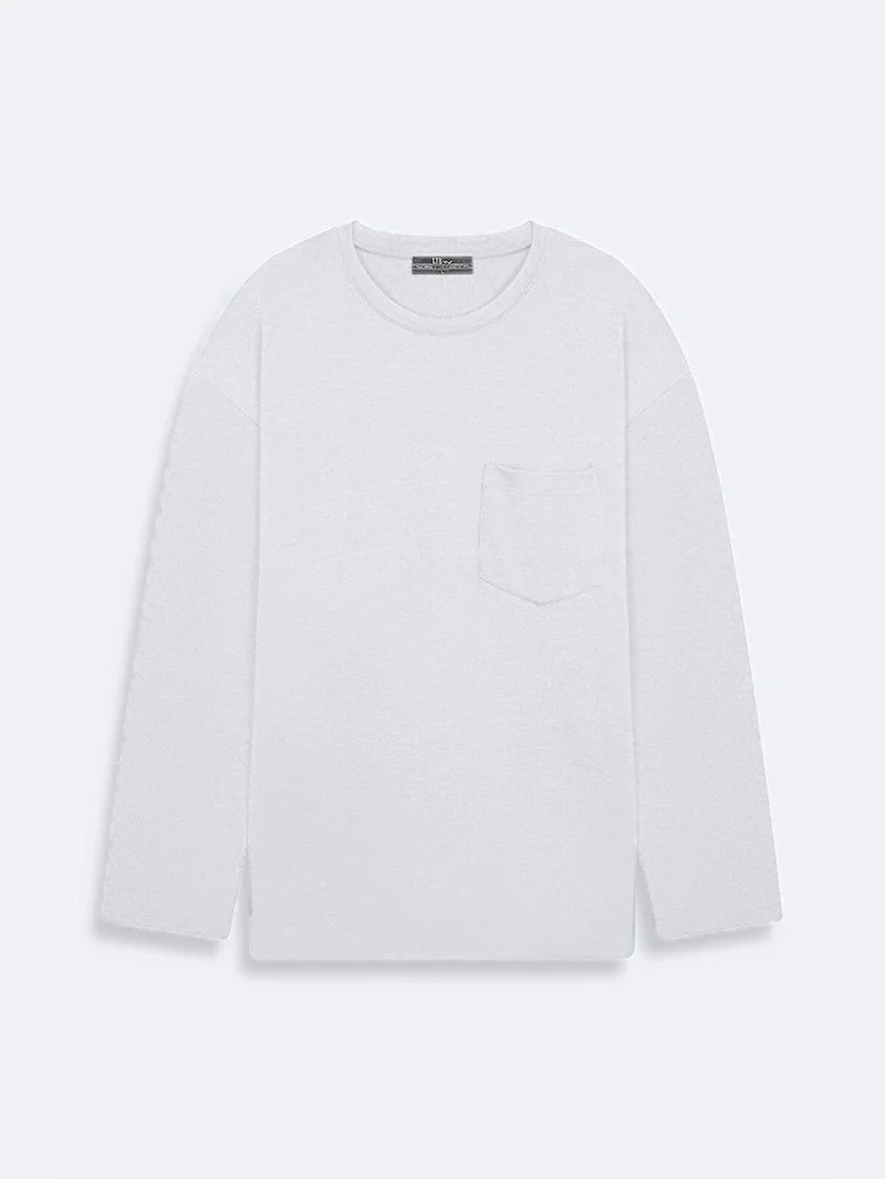 ال تي بي White Sweatshirt