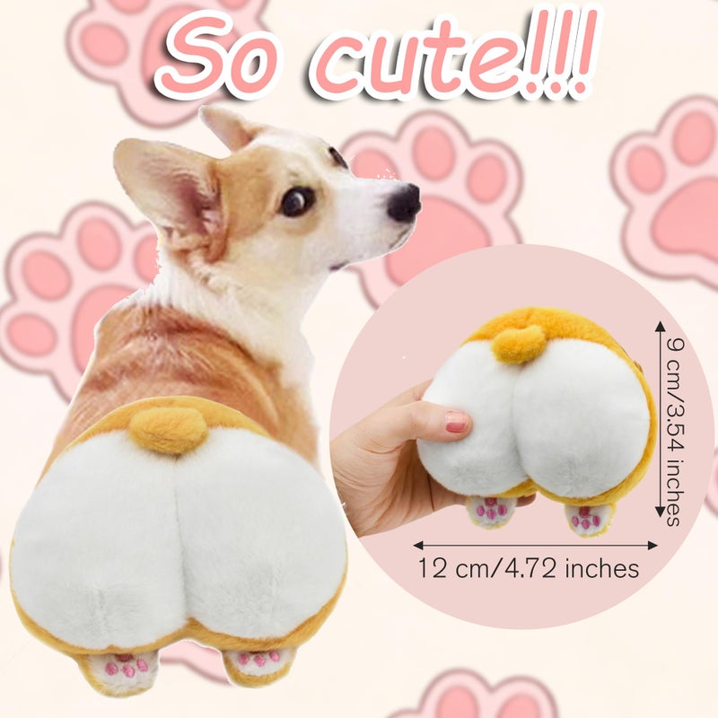 Lacheln Corgi Butt Coin Purse Corgi Gifts for Corgi lovers Funny Novelty Small Kawaii Purse Mini Wallet Christmas Birthday Gift for Women Girls - Image 2