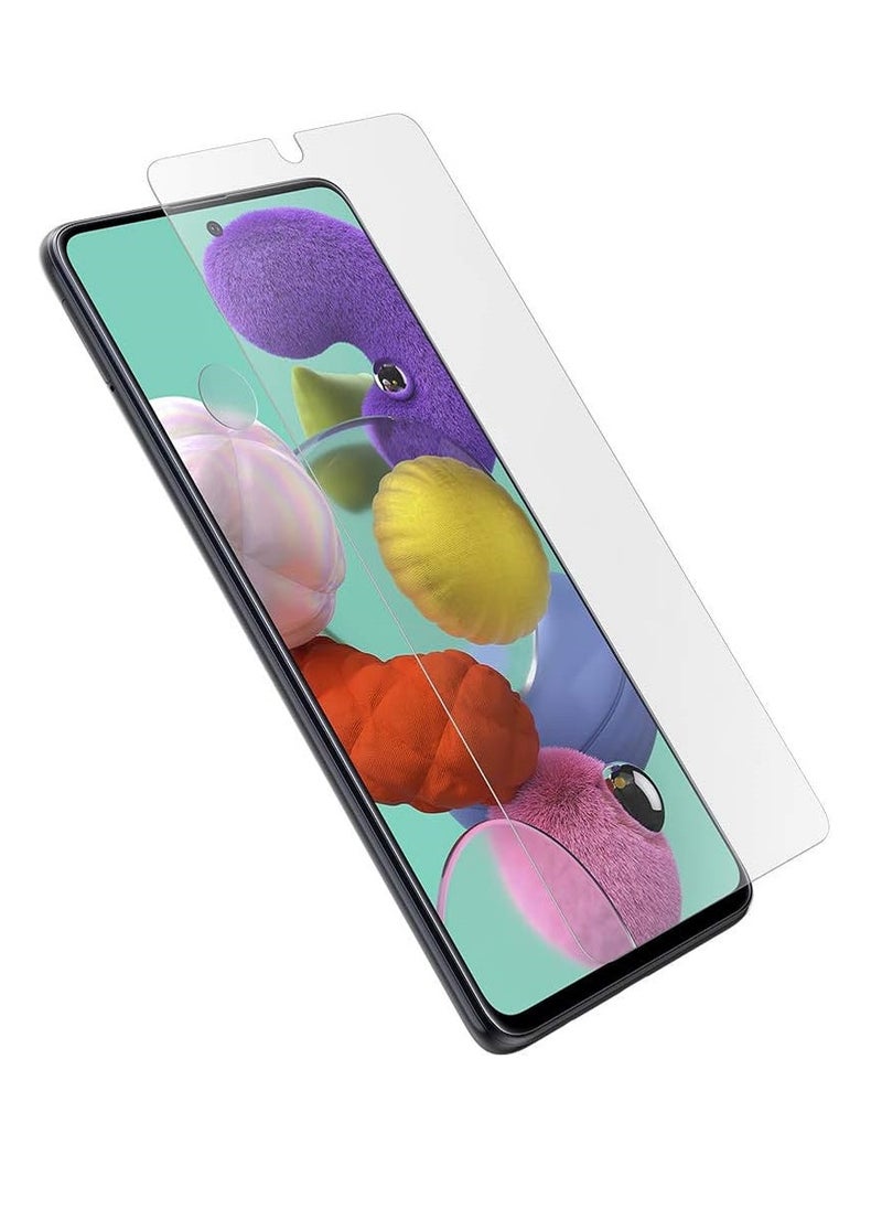 Super Tempered Glass Screen Protector Clear Designed For Samsung Galaxy A51 4G Full Screen Coverage And Bubble Free - Image 1