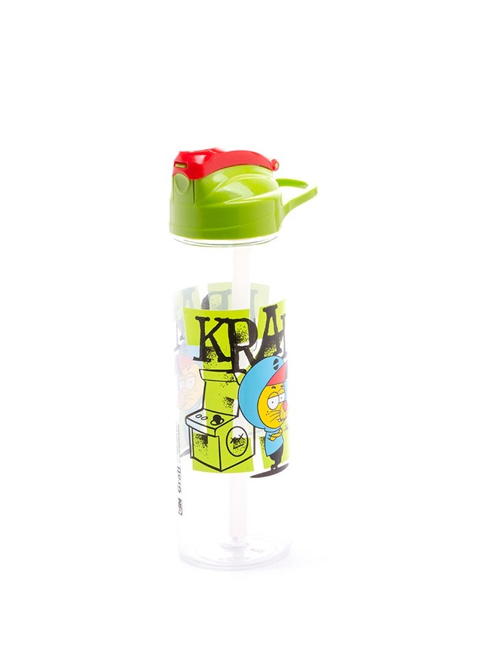 A water bottle decorated with a green plastic cap - pzsku/Z3DB83963118BFBD1AF21Z/45/_/1721913692/88ea9d08-2c26-4cab-ab37-8c52d0a5ad30