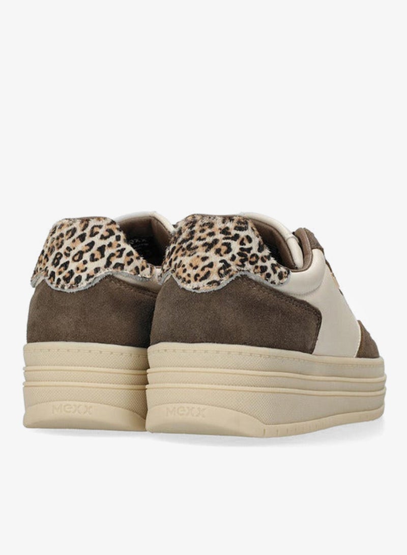 مكس حذاء رياضي بطبعة حيوانات مع إغلاق برباط - Image 3