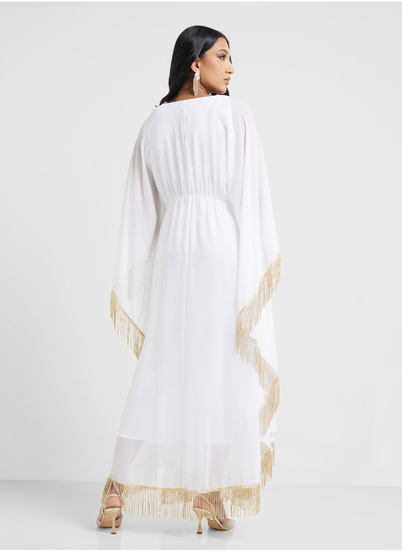 Khizana Embroidered Kaftan  - Image 2