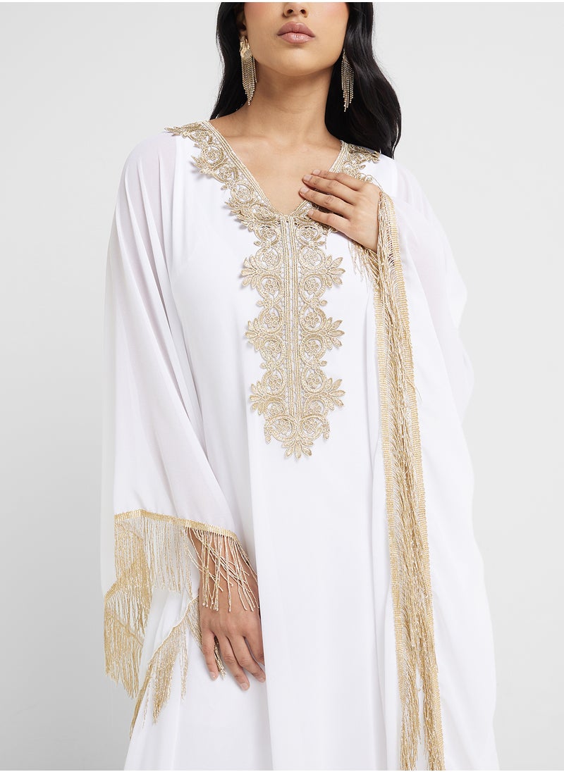 Khizana Embroidered Kaftan  - Image 3