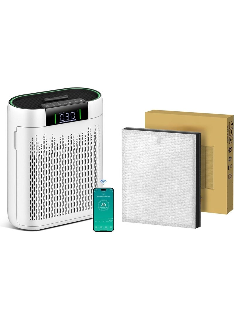 DIYANOO 1 Pack Replacement Filter Compatible with AP2000WF Air Purifier, Air Purifiers Replacement Filter for Home Large Room - Image 1